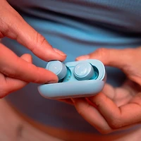 Écouteurs boutons 100 % sans fil GO Air POP de JLab - Bleu pâle - Exclusivité Best Buy