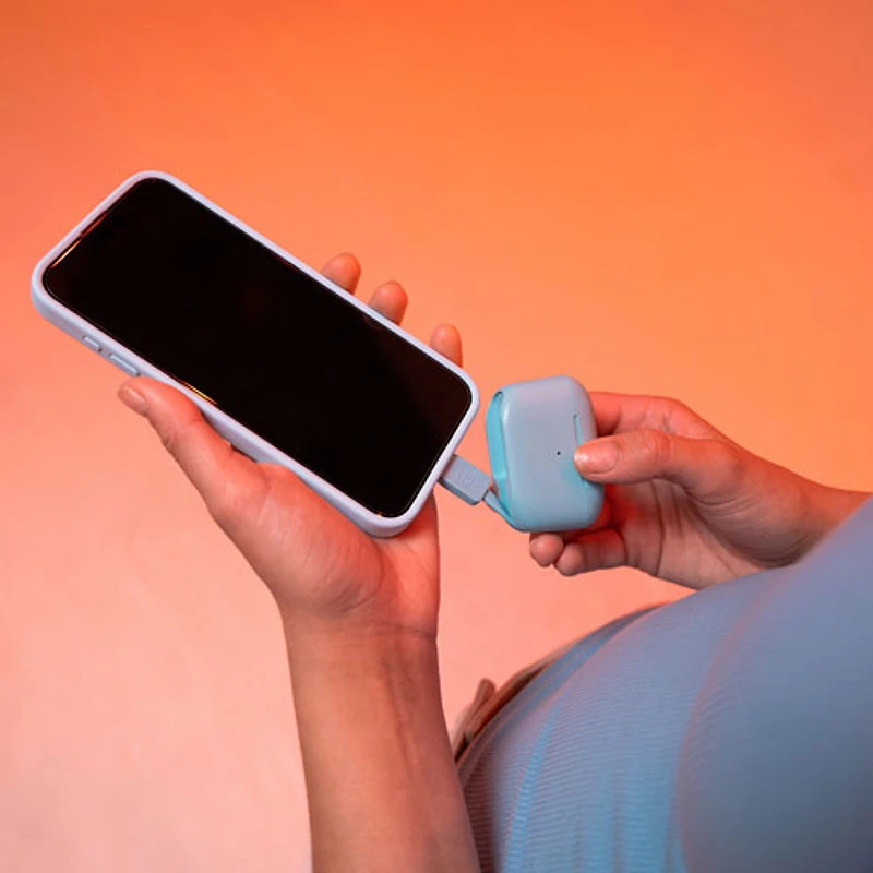 Écouteurs boutons 100 % sans fil GO Air POP de JLab - Bleu pâle - Exclusivité Best Buy