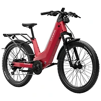 Segway Xafari Electric City Bike (750W Motor / Up to 142km Range / 32km/h Top Speed) - Red