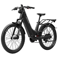 Vélo de ville électrique Xafari de Segway (moteur 750 W/autonomie jusqu'à 142 km/vitesse maximale 32 km/h) - Gris