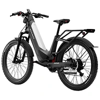 Vélo de ville électrique Xafari de Segway (moteur 750 W/autonomie jusqu'à 142 km/vitesse maximale 32 km/h) - Gris