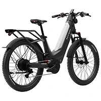 Vélo de ville électrique Xafari de Segway (moteur 750 W/autonomie jusqu'à 142 km/vitesse maximale 32 km/h) - Gris