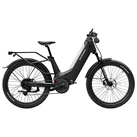 Vélo de ville électrique Xafari de Segway (moteur 750 W/autonomie jusqu'à 142 km/vitesse maximale 32 km/h) - Gris