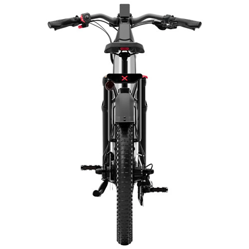 Vélo de ville électrique Xafari de Segway (moteur 750 W/autonomie jusqu'à 142 km/vitesse maximale 32 km/h) - Gris