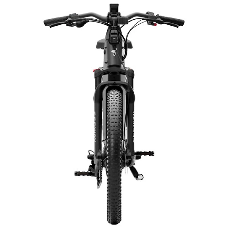 Vélo de ville électrique Xafari de Segway (moteur 750 W/autonomie jusqu'à 142 km/vitesse maximale 32 km/h) - Gris