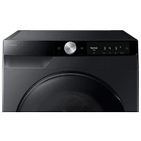 Laveuse à vapeur à chargement frontal HE 2,9 pi³ de Samsung (WW25FG6B34BBAC) - Noir