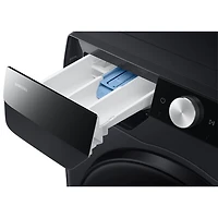 Laveuse à vapeur à chargement frontal HE 2,9 pi³ de Samsung (WW25FG6B34BBAC) - Noir