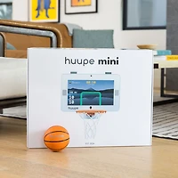 Console de basketball intelligente Mini Classic de Huupe - Blanc/Orange/Noir