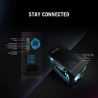 Ordinateur de jeu ROG GM700 d'ASUS (Ryzen 7 8700F d'AMD/RAM 32 Go/SSD 2 To/Radeon RX 9060 XT PRIME/Windows 11)