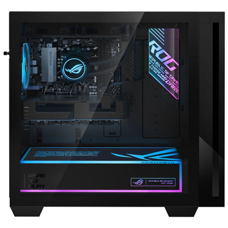Ordinateur de jeu ROG GM700 d'ASUS (Ryzen 7 8700F d'AMD/RAM 32 Go/SSD 2 To/Radeon RX 9060 XT PRIME/Windows 11)