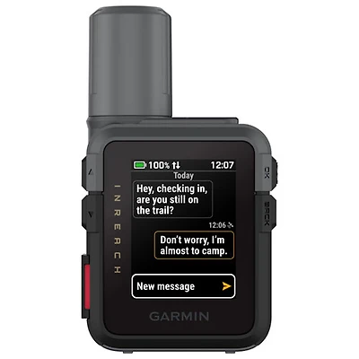 GPS de plein air InReach Mini 3 Plus de Garmin - Noir