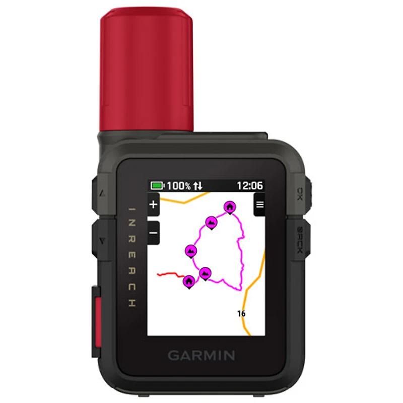 GPS de plein air InReach Mini 3 de Garmin - Noir