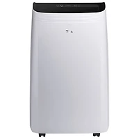 TCL 3-in-1 Smart Inverter Portable Air Conditioner with Dual Hose - 12300 BTU (SACC 10300 BTU) - White/Black