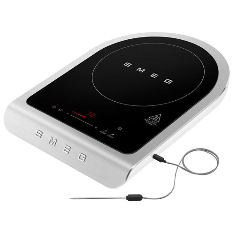 Smeg Portable Induction Cooktop - White