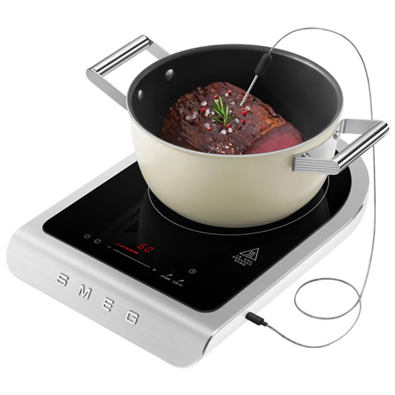 Smeg Portable Induction Cooktop - White