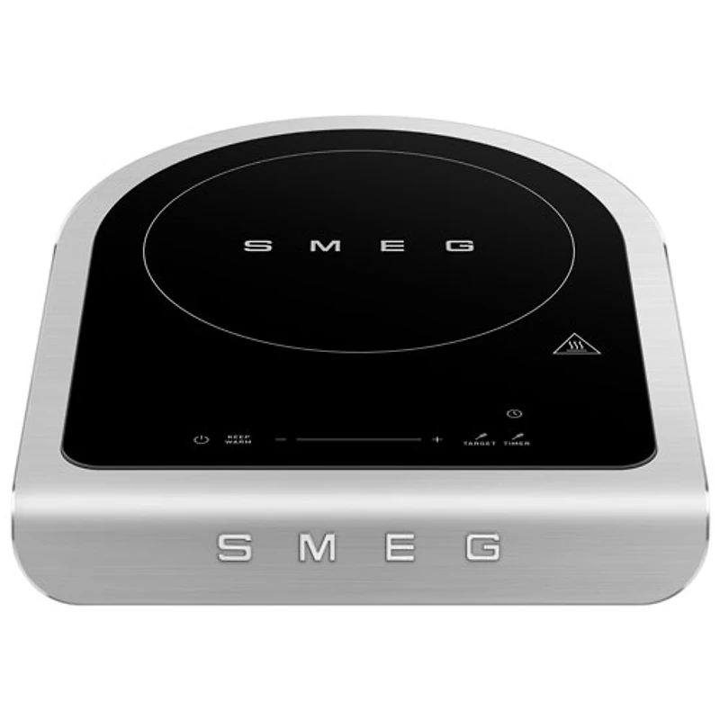Surface de cuisson à induction portative de Smeg - Noir
