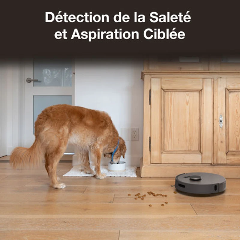 bObsweep Bio WiFi Connected Self-Empty Robot Vacuum & Mop - Riverstone