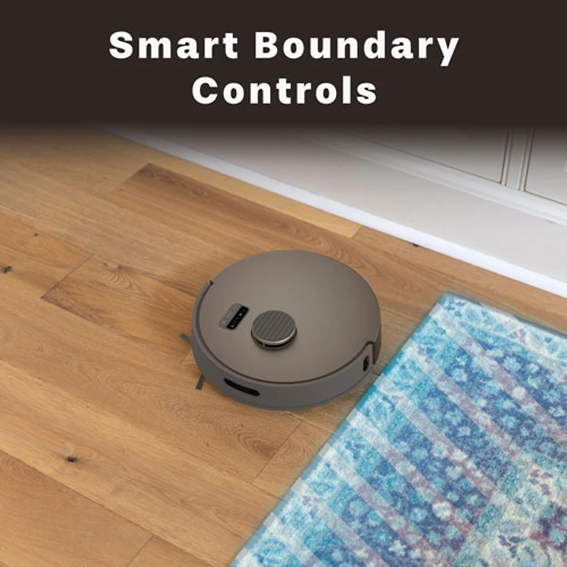 bObsweep Bio WiFi Connected Self-Empty Robot Vacuum & Mop - Riverstone