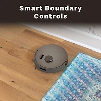 bObsweep Bio WiFi Connected Self-Empty Robot Vacuum & Mop - Riverstone