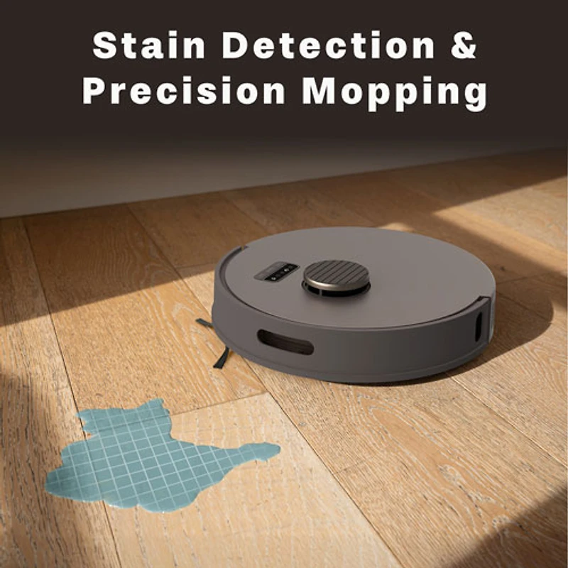 bObsweep Bio WiFi Connected Self-Empty Robot Vacuum & Mop - Riverstone