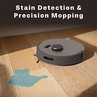 bObsweep Bio WiFi Connected Self-Empty Robot Vacuum & Mop - Riverstone