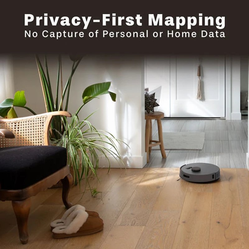 bObsweep Bio WiFi Connected Self-Empty Robot Vacuum & Mop - Riverstone
