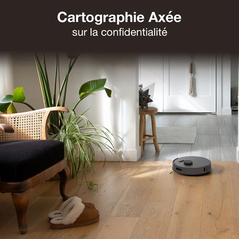 bObsweep Bio WiFi Connected Self-Empty Robot Vacuum & Mop - Riverstone