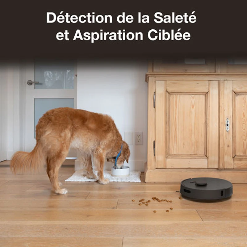 bObsweep Bio WiFi Connected Self-Empty Robot Vacuum & Mop - Rock - Only at Best Buy