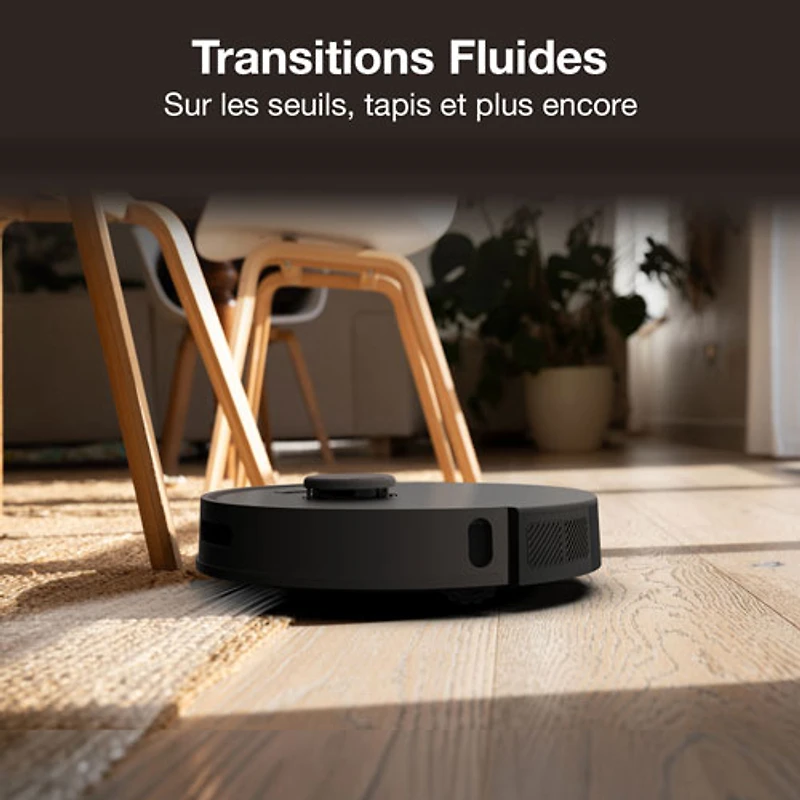 bObsweep Bio WiFi Connected Self-Empty Robot Vacuum & Mop - Rock - Only at Best Buy