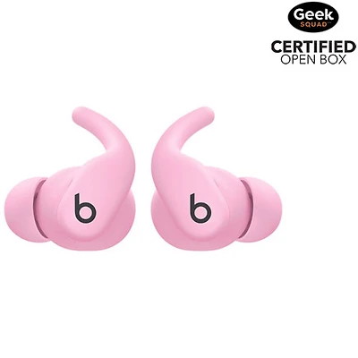 Open Box - Beats By Dr. Dre Powerbeats Fit In-Ear Noise Cancelling True Wireless Earbuds -Power Pink