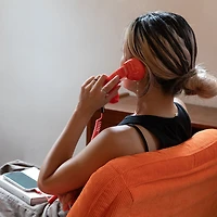 Combiné téléphonique USB-C POP de Native Union - Rouge alarme