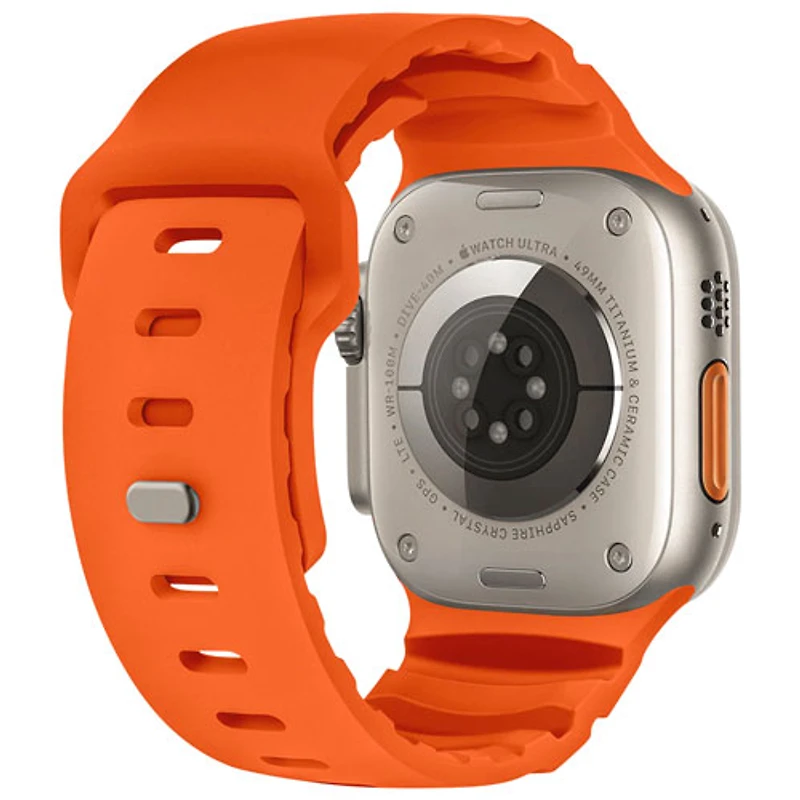 LOGiiX Active Link Strap for Apple Watch 44mm/45mm/46mm/49mm - Orange