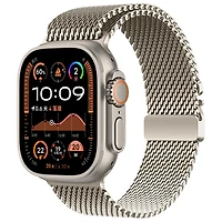 LOGiiX Milanese Link Band for Apple Watch 44mm/45mm/46mm/49mm - Titanium