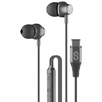 LOGiiX Tunefreqs In-Ear Wired Earphones with USB-C Connector - Graphite Grey