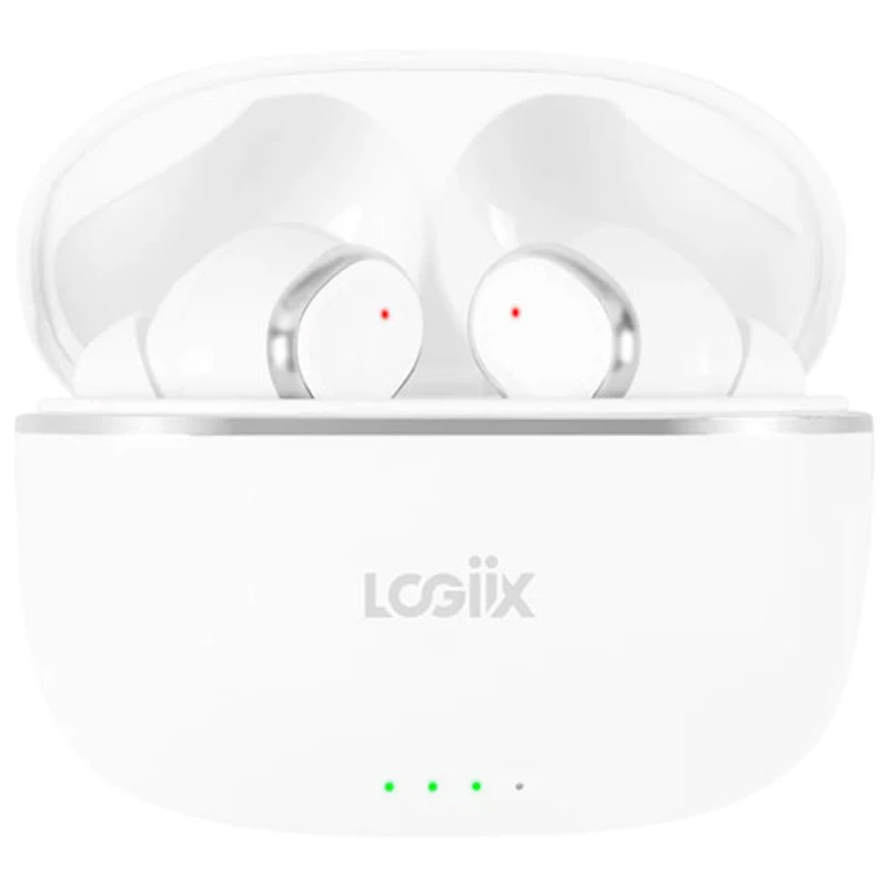 Écouteurs boutons à suppression active du bruit Vibrance Melody de LOGiiX - Blanc