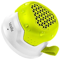 Haut-parleur sans fil Bluetooth Blue Piston Active de LOGiiX - Blanc/Vert