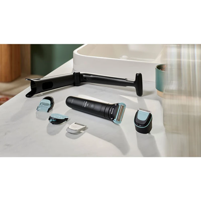 Tondeuse pour le corps avec ou sans eau série 7000 de Philips