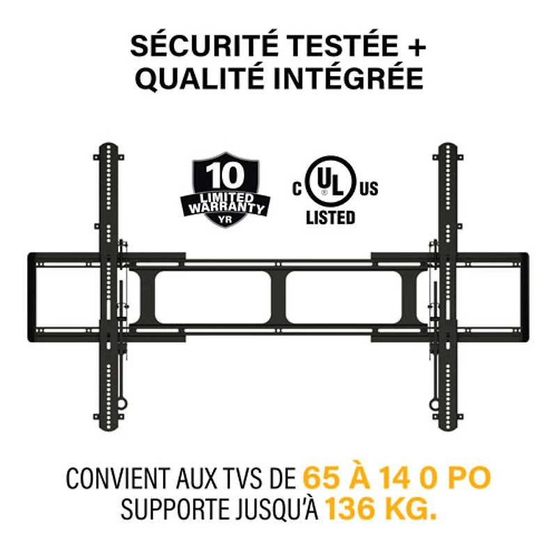 SANUS Elite 65" - 140" Fixed TV Wall Mount