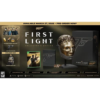 007 First Light édition de collection (Xbox Series X|S)