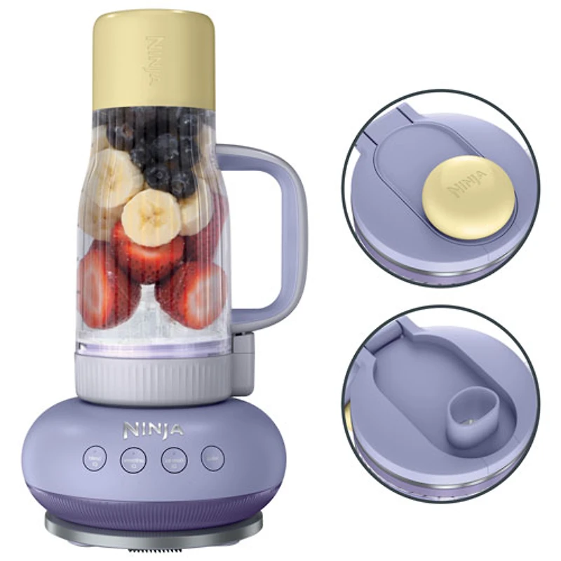 Ninja BlendBOSS 769L/26oz 1200-Watt Tumbler Portable Blender - Lavender Lemonade
