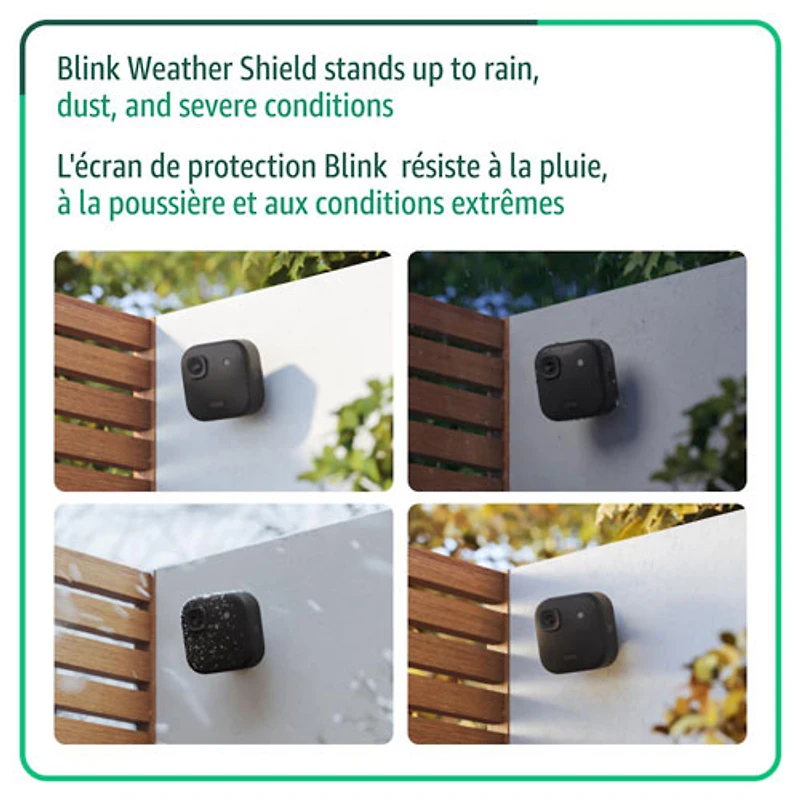 Caméra de surveillance IP supplémentaire sans fil d'extérieur 2K+ de Blink et module Sync Module - Lot de 5 - Noir