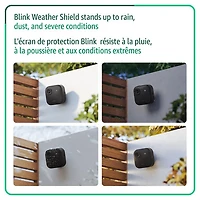 Caméra de surveillance IP supplémentaire sans fil d'extérieur 2K+ de Blink et module Sync Module - Lot de 5 - Noir