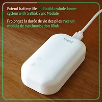 Caméra de surveillance IP supplémentaire sans fil d'extérieur 2K+ de Blink et module Sync Module - Lot de 5 - Noir