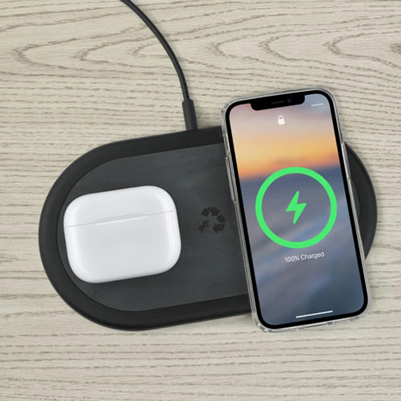 Nimble 2-in-1 30W Qi Wireless Charging Pad