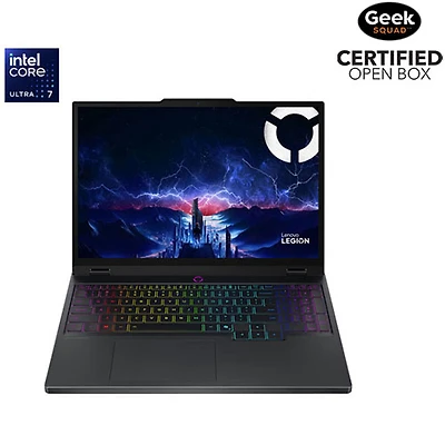 Open Box - Lenovo Legion 5i 15.1" Gaming Laptop - Eclipse Black (Intel Core Ultra 7 - 255HX/16GB RAM/1TB SSD/RTX 5050)
