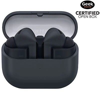 Open Box - Samsung Buds3 FE In-Ear Noise Cancelling True Wireless Earbuds - Black