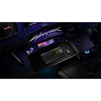Clavier de jeu mécanique rétroéclairé à commutateurs linéaires mécaniques prélubrifiés MLX Pulse Galleon 100 SD de Corsair avec boutons Stream Deck