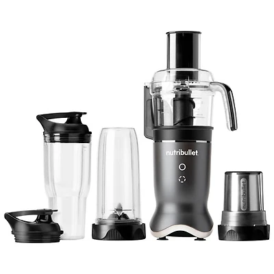 NutriBullet Ultra Plus+ Advance 1200-Watt Compact Kitchen System - Gunmetal Grey
