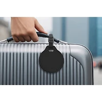 Dispositif de repérage de valise Bluetooth en cuir végétalien FindAll de Satechi