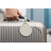 Dispositif de repérage de valise Bluetooth en cuir végétalien FindAll de Satechi